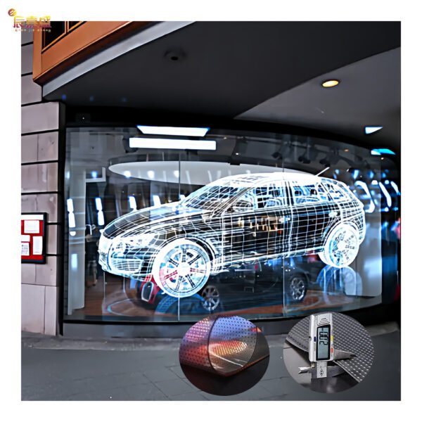 NeoLink FX – Film LED Transparent pour Animation sur Vitrine  – Image 2