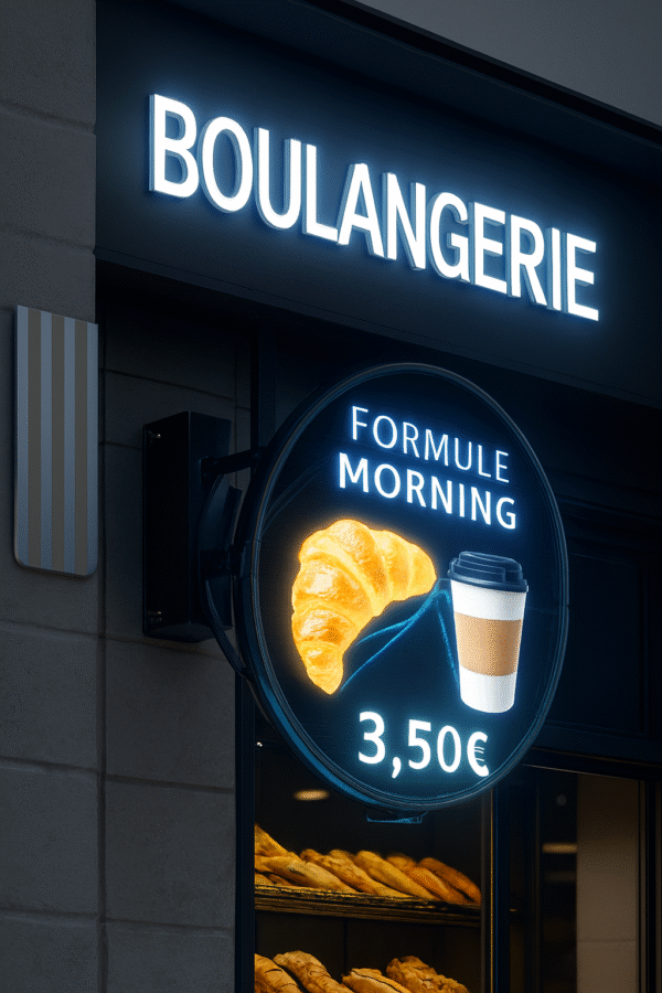 SkyLoop3D Pro - (Enseigne Signalétique Holographique 3D - IP65) – Image 8